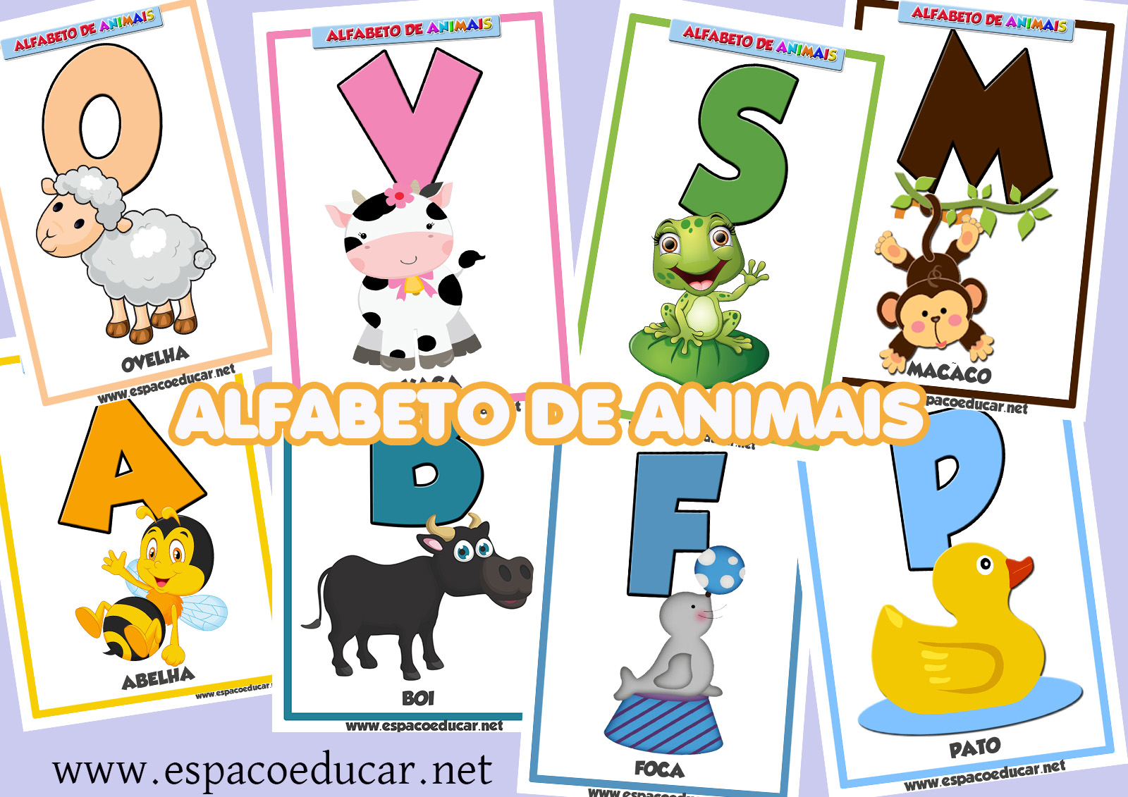Featured image of post Alfabeto Completo Para Imprimir Com Desenhos Coloridos Alfabeto personagens de desenho animado 1