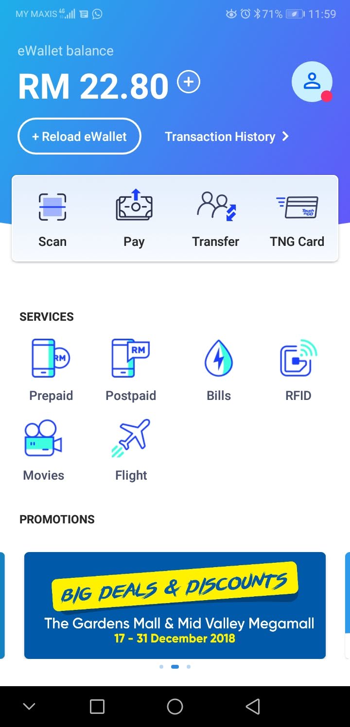 How to transfer money from tng ewallet to bank account