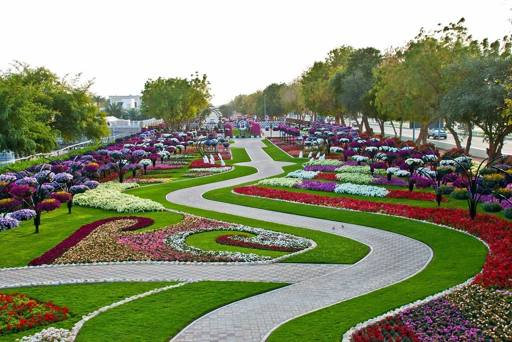 Красивые парки цветов
