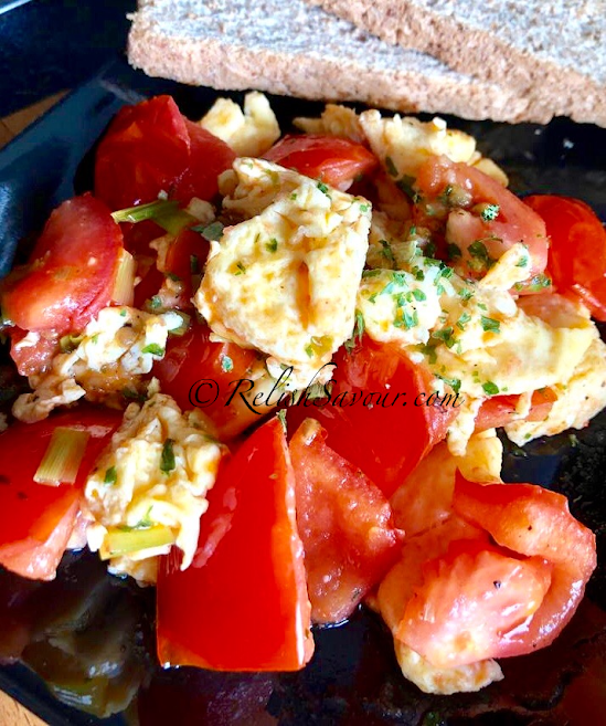 Stir Fried Tomato Eggs