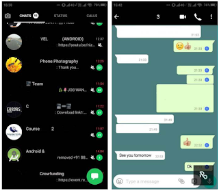 Cara Mengaktifkan Fitur DarkMode WhatsApp pada Xiaomi yang Berjalan di MIUI 