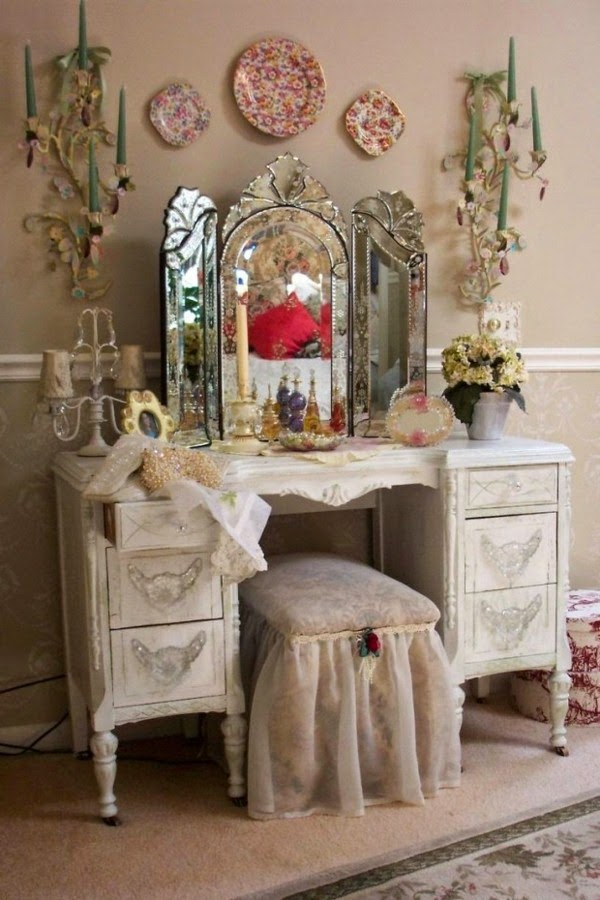 25 creative dressing table ideas &#8211; elegance and singularity