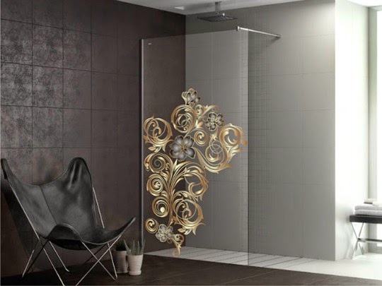 Shower screens turned into works of art