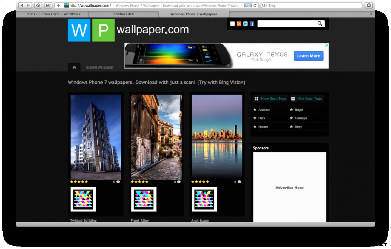 Bing Archives   Clinton Fitch