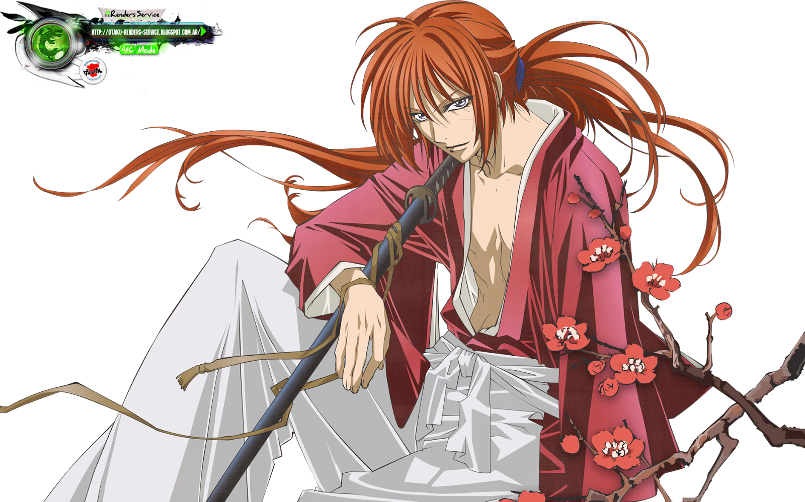 Rurouni Kenshin:Kenshi Himura Kakoiiii Katana Render.