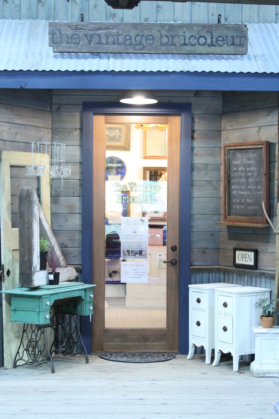 the vintage bricoleur Annie Sloan Chalk Paint available at The Vintage