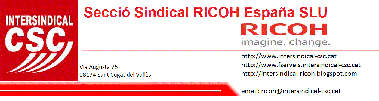 Secció Sindical Intersindical CSC RICOH