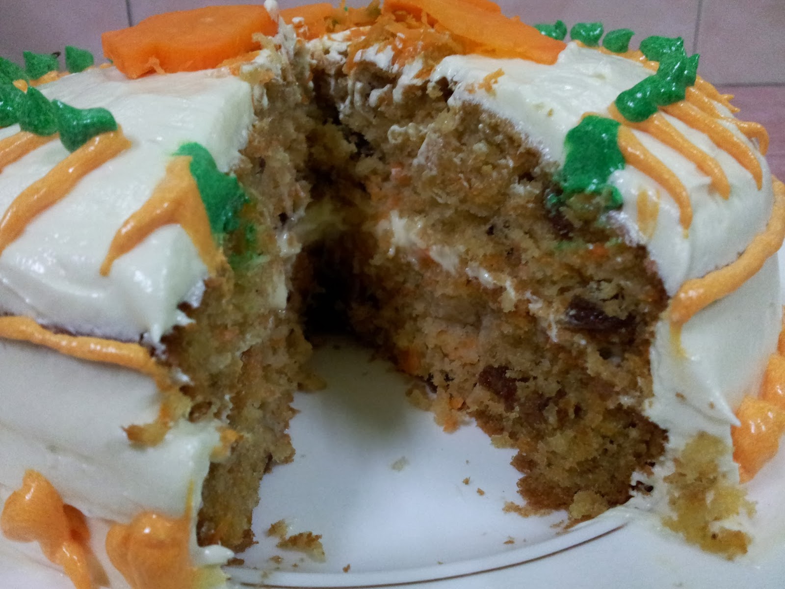 CITARASA RINDUAN Resepi Kek Carrot, serius moist sangat...