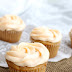 Brown Butter Peach Cupcakes