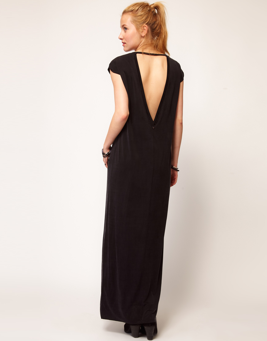 Style Fashion Corner: Diesel Maxi Dress With Cut Out Back