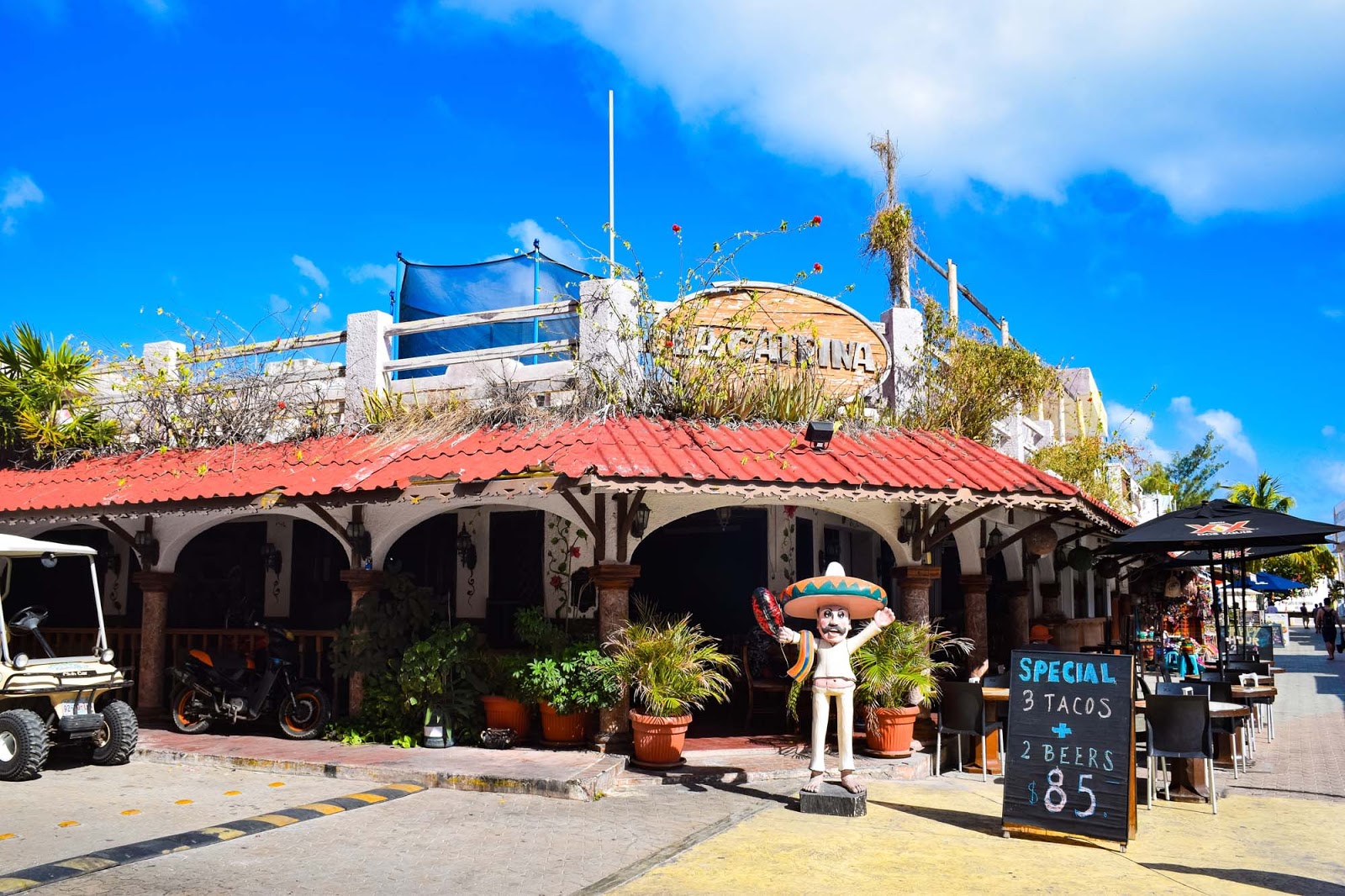 restaurant on isla mujeres
