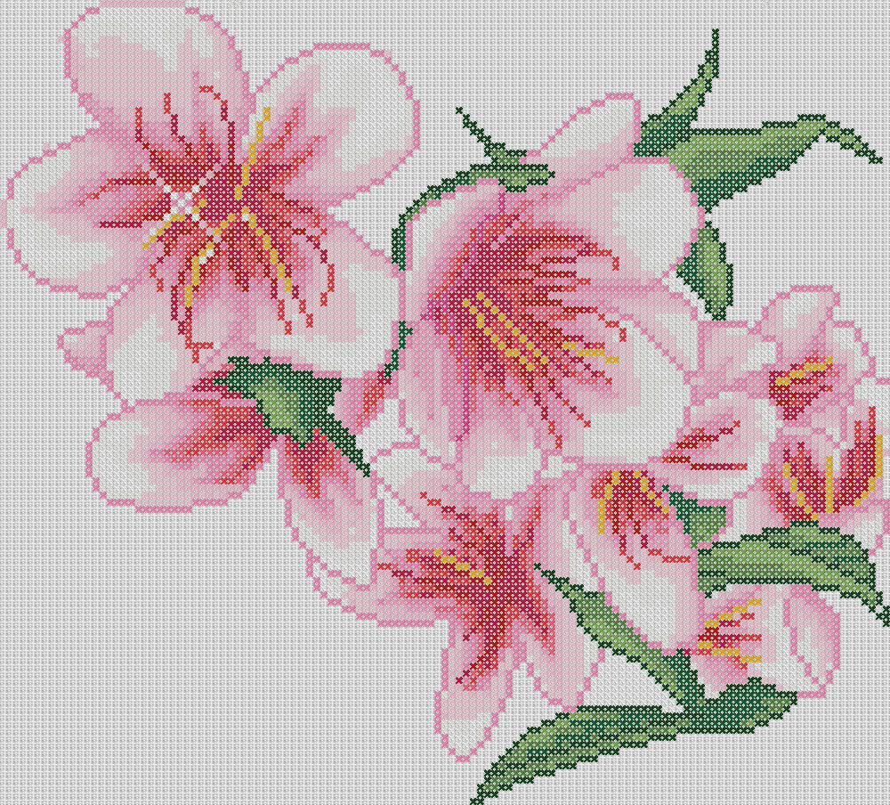 Revista Punto de Cruz Gratis - Revistas de manualidades Gratis  Cross  stitch borders corner, Floral cross stitch, Cross stitch rose