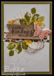 Kinda Eclectic Card as inspired by Stampin' Up! Europe Convention