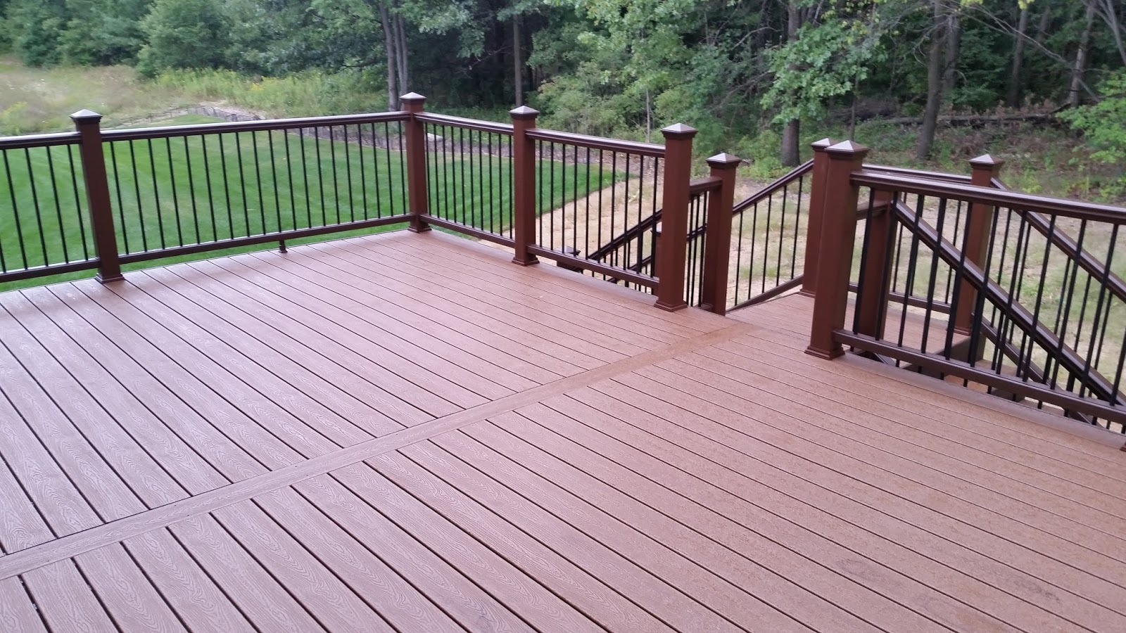 MGE Carpentry Building decks all year round!