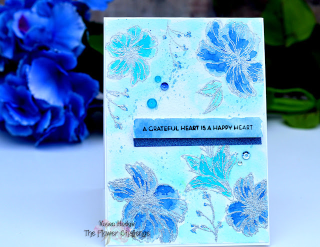 The Flower Challenge, Embossing Heat/Dry