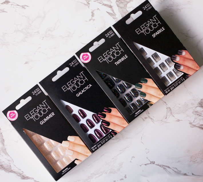 Beauty Elegant Touch glue on and press on nail review THE STYLING