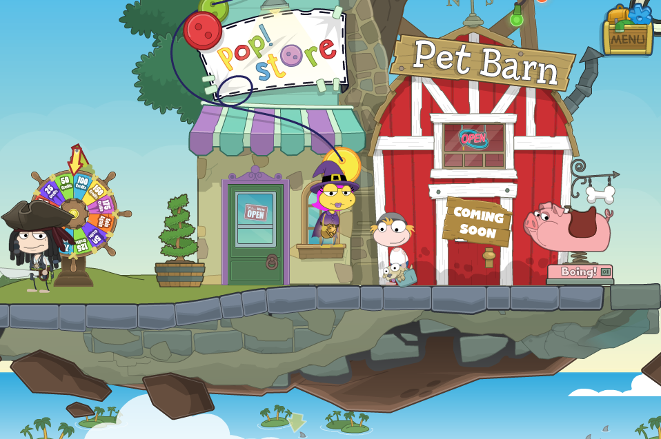 Check Out the NEW HOME ISLAND! poptropica