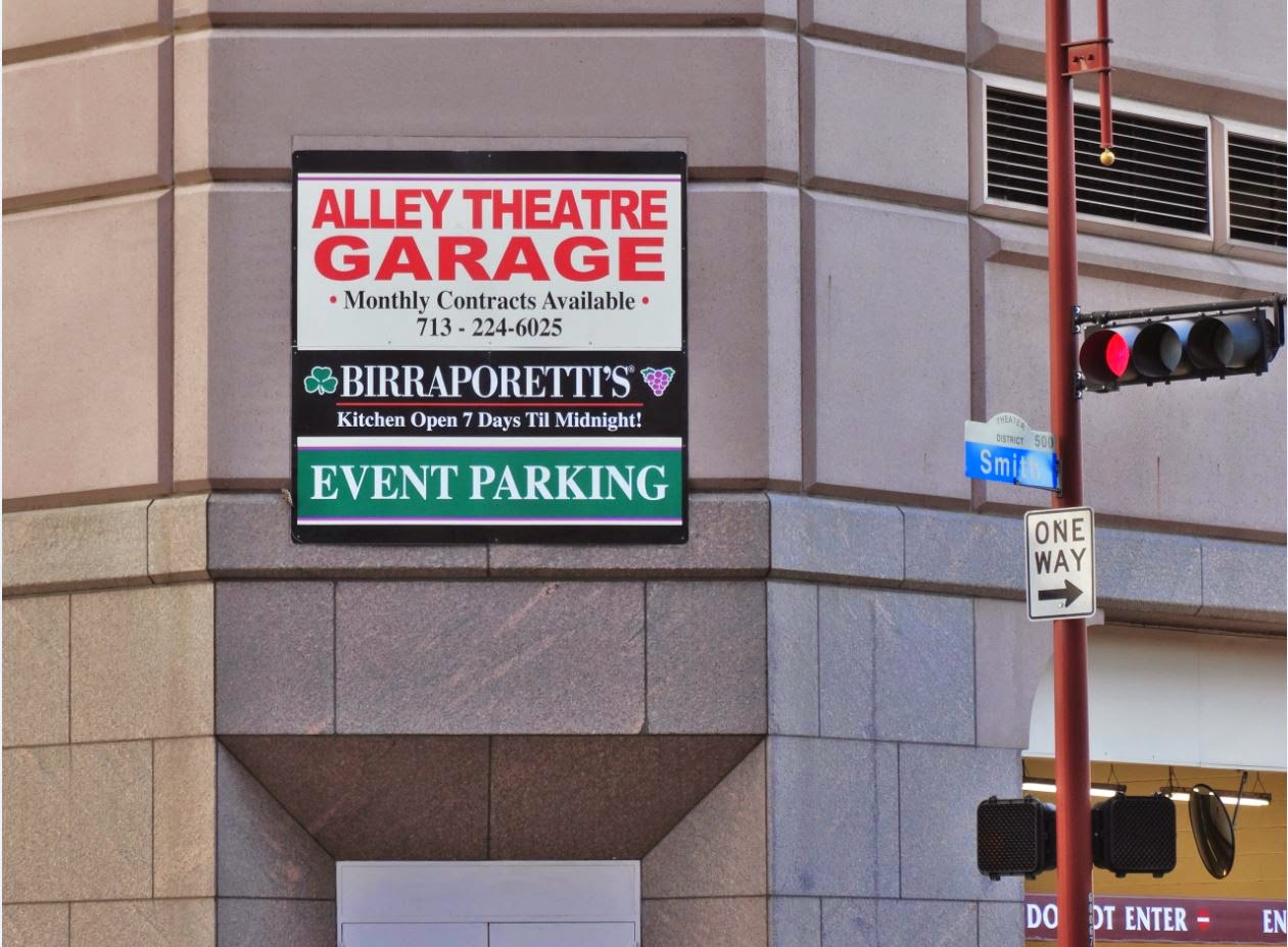 Houston in Pics Alley Theater in Downtown Houston (1969)