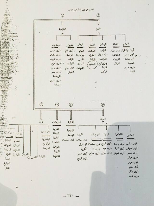 العتيقي نيوز Al Ateeqi News مشجر عائلة العتيقي من النعمة من حوازم