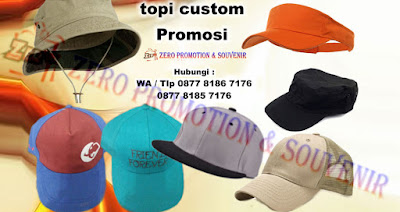 Produksi topi khusus promosi 