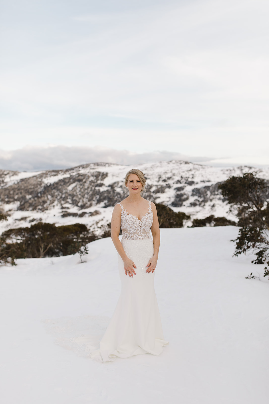 Love Nadine Chris Snowy Mountain Wedding Qt Falls Creek Vic