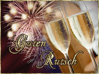 Guten rutsch ins neue jahr! (champagne Rosarot's kleine Welt: Einen guten Rutsch ins neue Jahr
