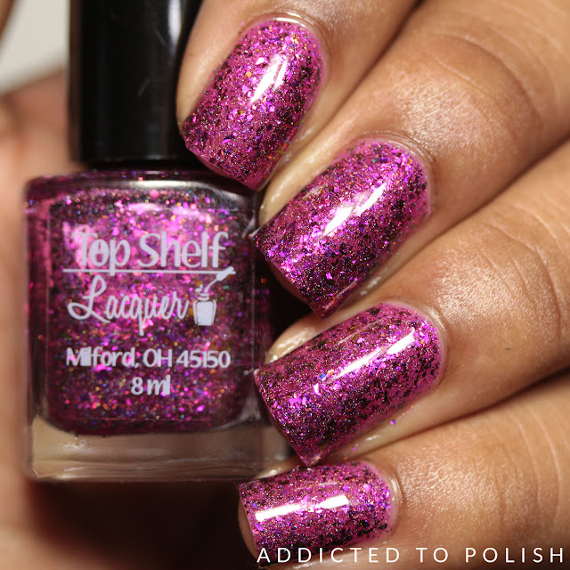 Top Shelf Lacquer Cranberry Moscow Mule