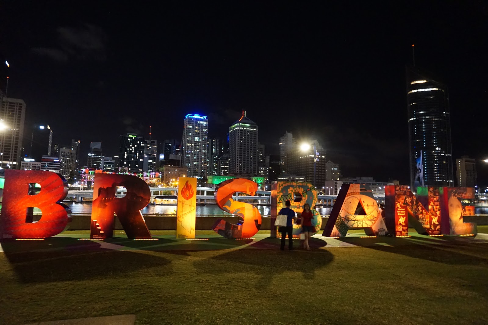 Our Journey (Day 1) Australia Queensland South Bank Iconic Sign of