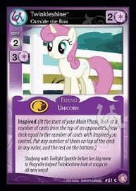 My Little Pony Twinkleshine, Outside the Box Absolute Discord CCG Card