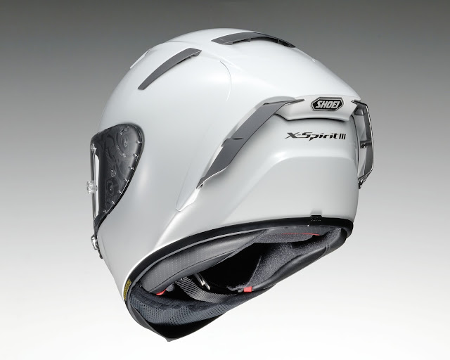 Shoei x Spirit III White