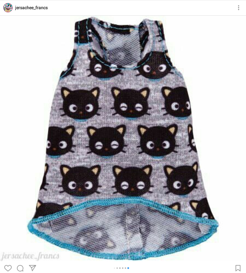 ropa para barbie de hello kitty
