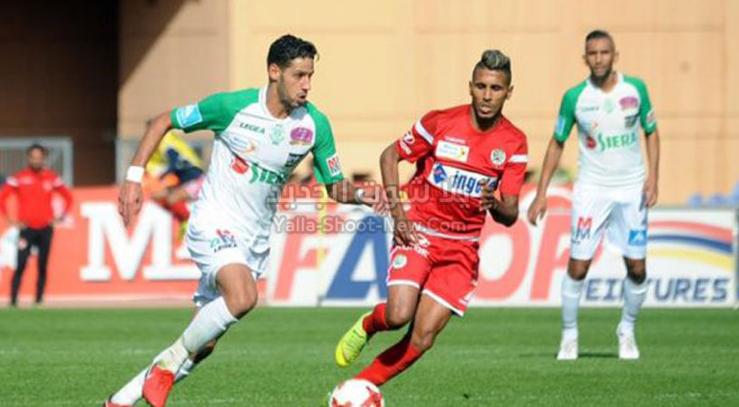 الرجاء بفوز كبير على فريق إتحاد طنجة يصل للمركز الثالث في الدوري المغربي
