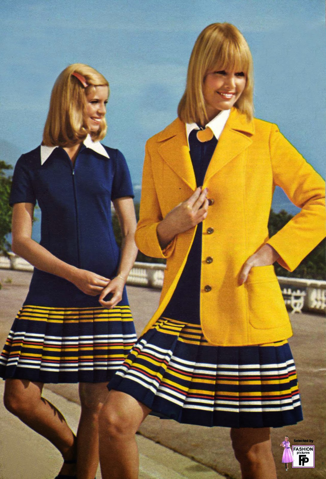 Colorful Women's Street Fashions in the Early 1970s ~ vintage everyday