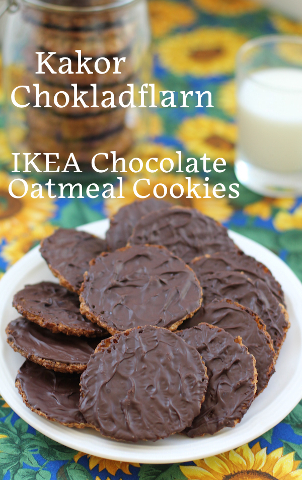 Food Lust People Love Kakor Chokladflarn or IKEA Chocolate Oatmeal