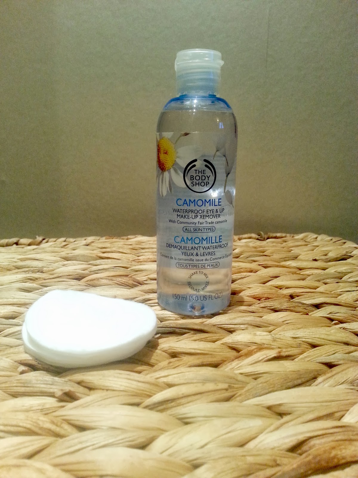 CEE JAY ELL The Body Shop Camomile Waterproof Eye & Lip MakeUp Remover
