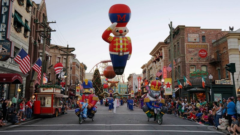 Christmas Parties and Celebrations at Universal Studios