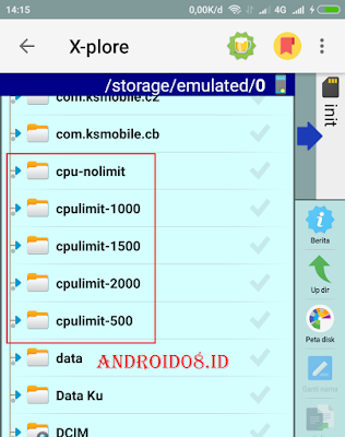 Hemat Batery Android Miui 9 Dengan Script CPU Limit Speed