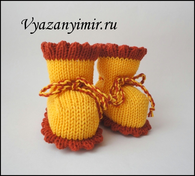 Палантин на вязальной машине