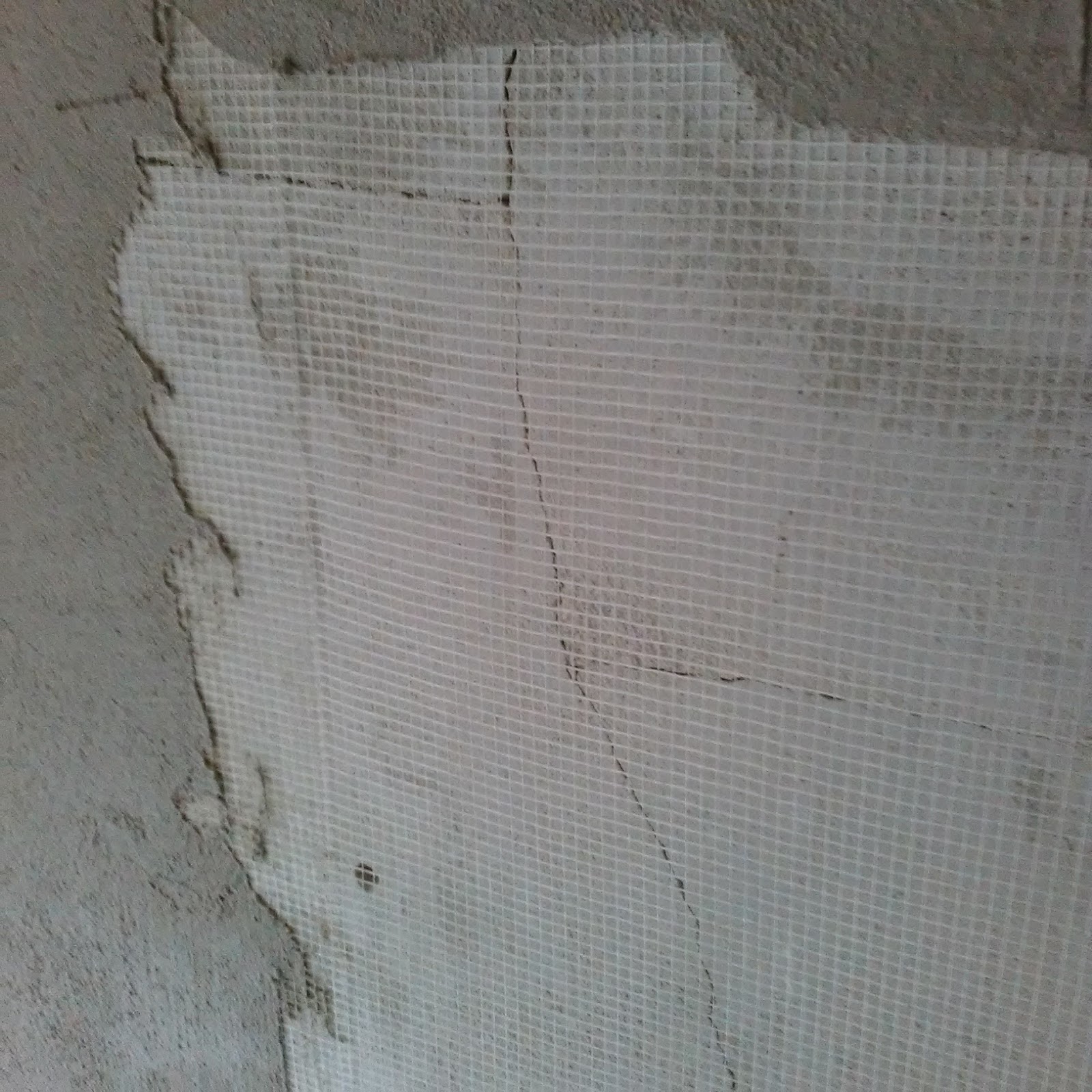 Entfernen Von Alten Putz Neuer Putz Mit Armierungsgewebe