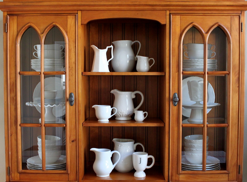 Right at Home:  Dining Hutch Update 