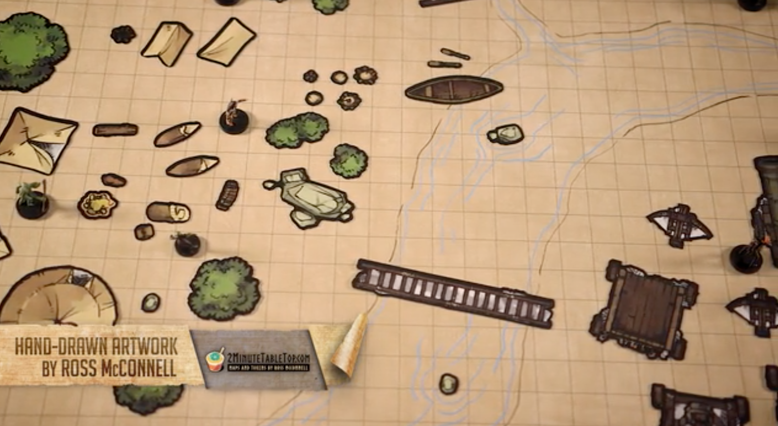 Tenkar's Tavern Kickstarter Tabletop Tokens Premium Plastic Tokens