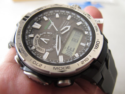 Maximuswatches Jual Beli Jam Tangan Second-Baru Original-Koleksi Jam  Maximus-www.maximuswatches.com: CASIO PROTREK PRW 6000 1DR - 3 SENSORS  (SOLD)