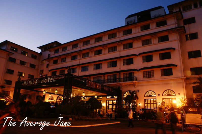 The Average Jane: UPDATED: Revisiting Manila Through Manila Hotel's