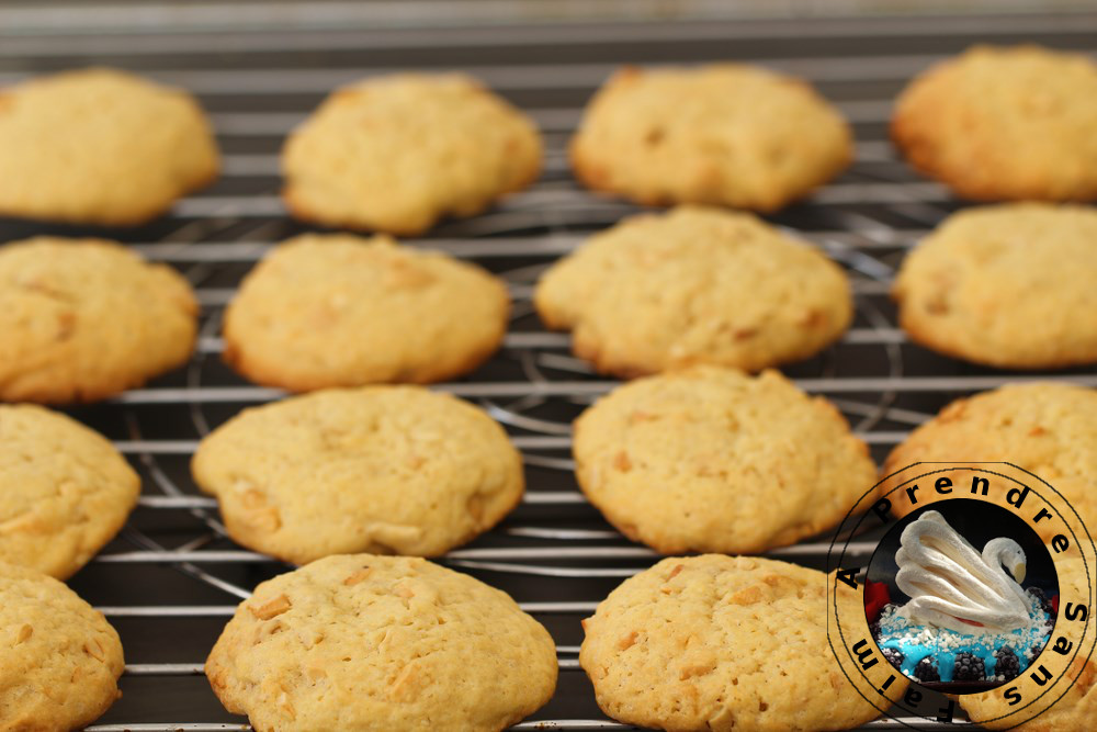 Cookies noix de pécan chocolat blanc A Prendre Sans Faim