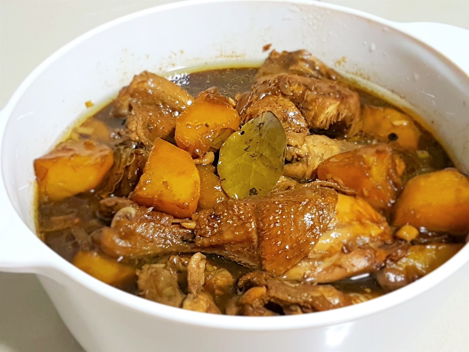 Kasher's Kitchen Chicken Adobo (Chicken in Soy Sauce and Vinegar)