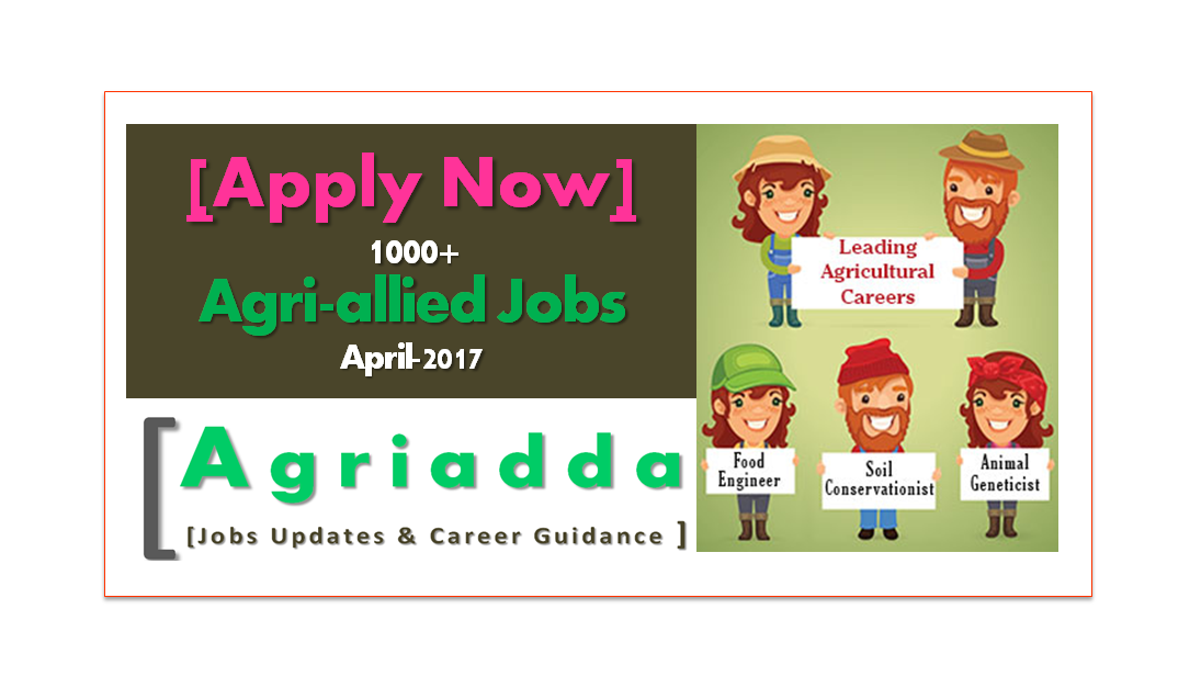 1000+ Agriculture and Allied Jobs List April 2017 Agriculture and
