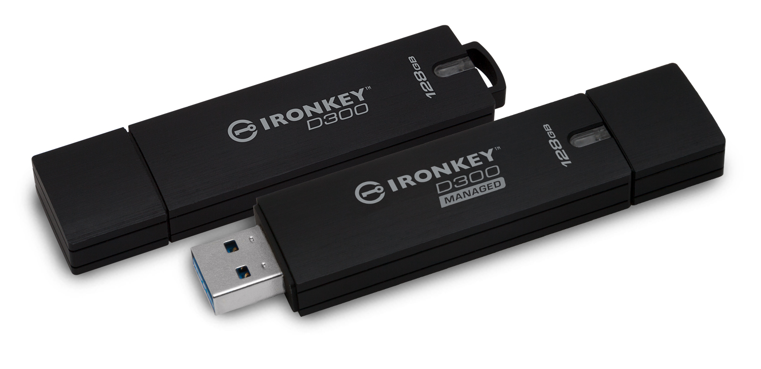 Kingston Releases IronKey D300 and IronKey D300 Managed Encrypted USB