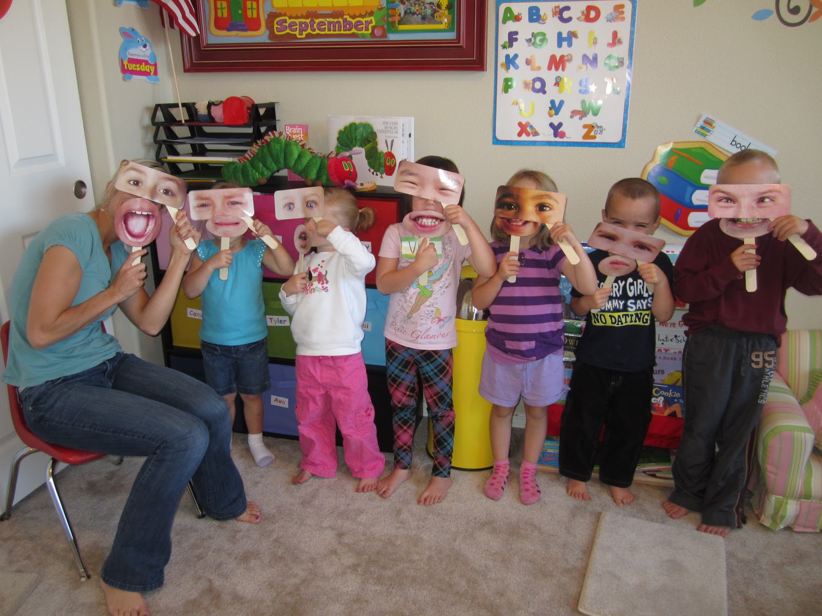 Lindsay's Little Owls Preschool "All About Me" Week