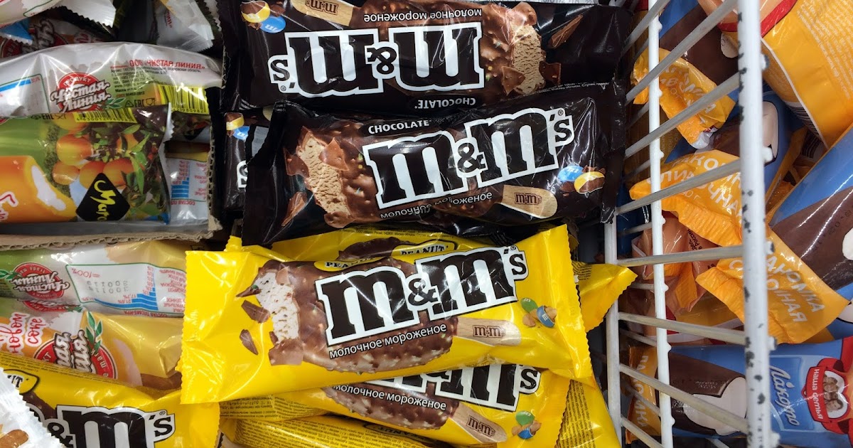 Новое мороженое M&M's «С Арахисом» и M&M's «С Шоколадом» — BRANDS AROUND
