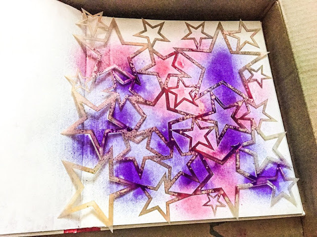 How to make an art journal out of an old book